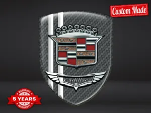 Cadillac Pegatina Cúpula Edición Drift Insignias Cúpula Gama Alta ST